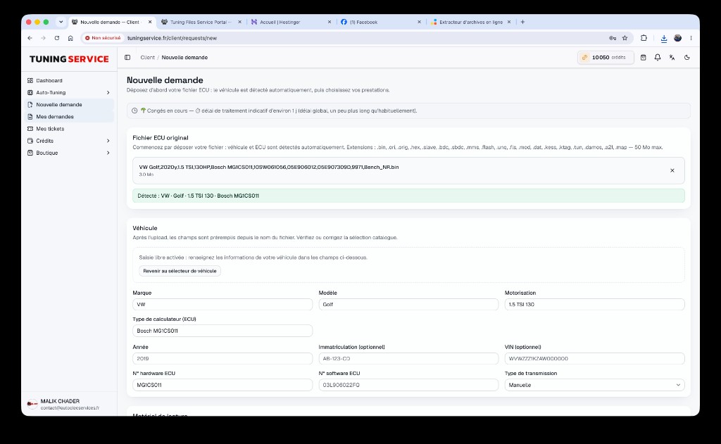 Tuning File Service